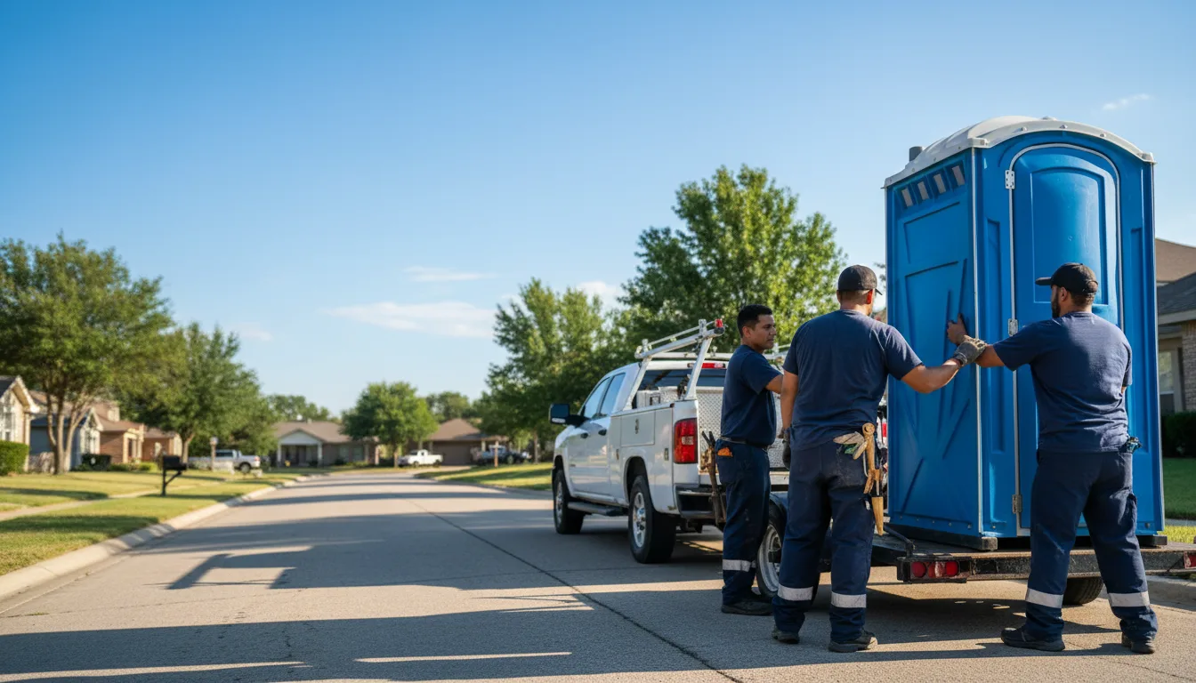Portable Toilet Rental in Mexia, TX near me